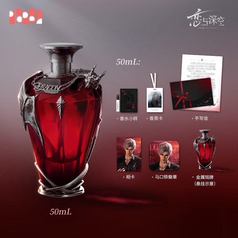*Preorder* Love and Deepspace Sylus- Dragon Firekiss Perfume Giftbox