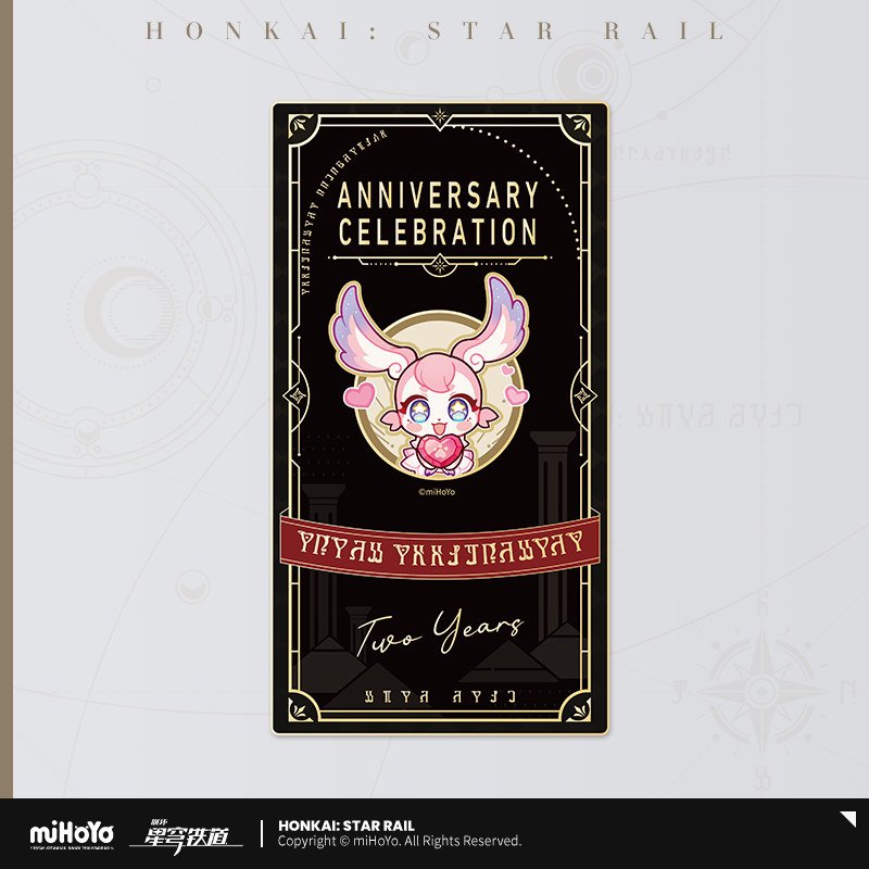 *Preorder* Honkai: Star Rail Second Anniversary Series Card Type B Blindbox (15 designs): Single Pull