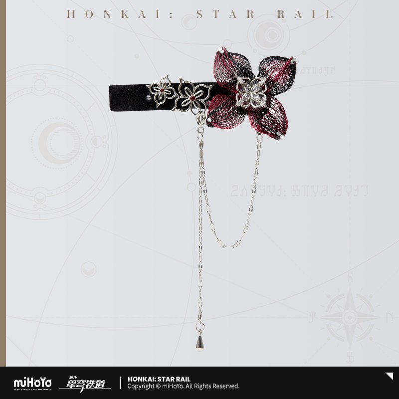 *Preorder* Honkai: Star Rail Evernight Theme Hair Clip Brooch