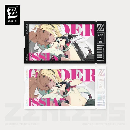 *Preorder* Zenless Zone Zero Mindscape Cinema Series Collection Card Set: Metropolitan Order Division: Cissia