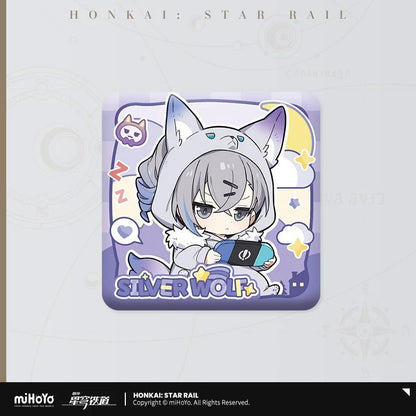 *Preorder* Honkai: Star Rail Girl's Dormitory Series Chibi Square Pin