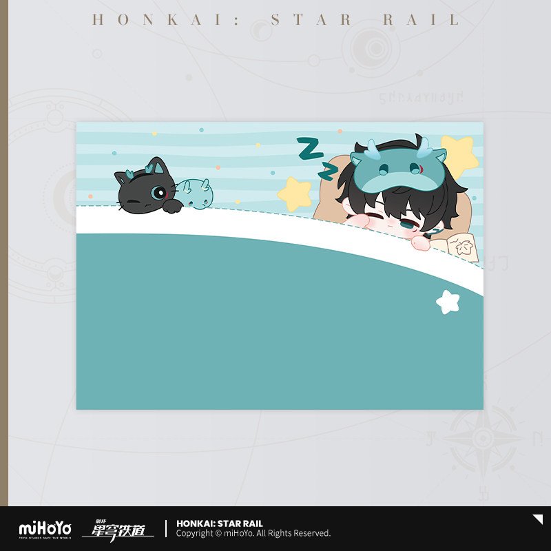 *Preorder* Honkai: Star Rail Boy's Dormitory Series Chibi Pillow Cover