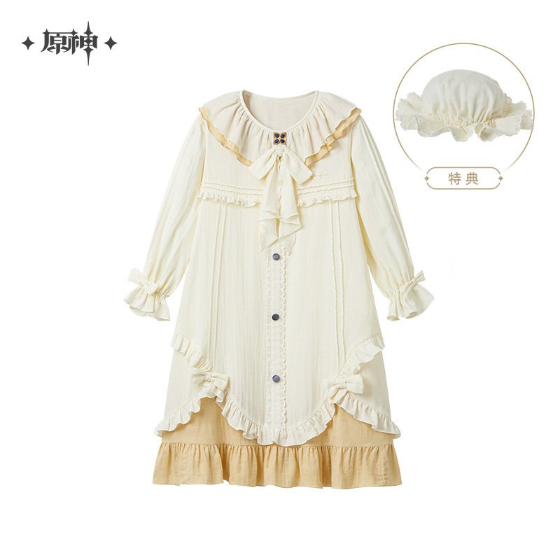 *Preorder* Genshin Impact Sandrone Theme Night Skirt (Include Nightcap)