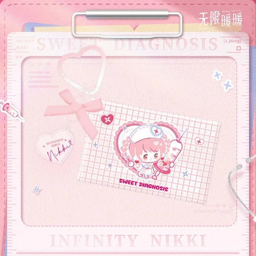 *Preorder* Infinity Nikki Sweet Diagnosis Series Card Holder Keychain