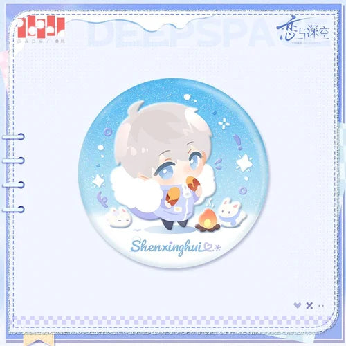 *Preorder* Love and Deepspace Winter Record Series Metal Pin