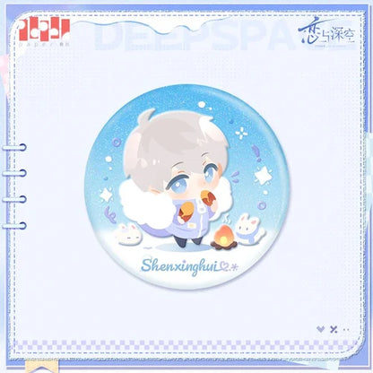 *Preorder* Love and Deepspace Winter Record Series Metal Pin