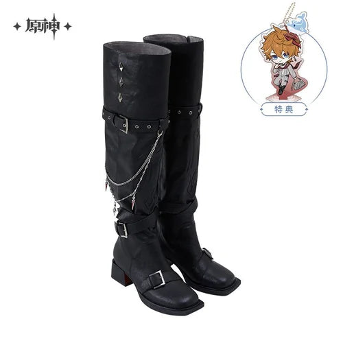 *Preorder* Genshin Impact Childe Tartaglia Theme Over the Knee Boots