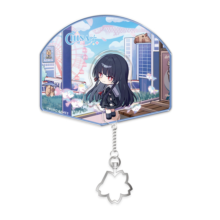 *Preorder* Wuthering Waves Resonator Theme Series – Chisa Theme Chibi Acrylic Fridge Magnet