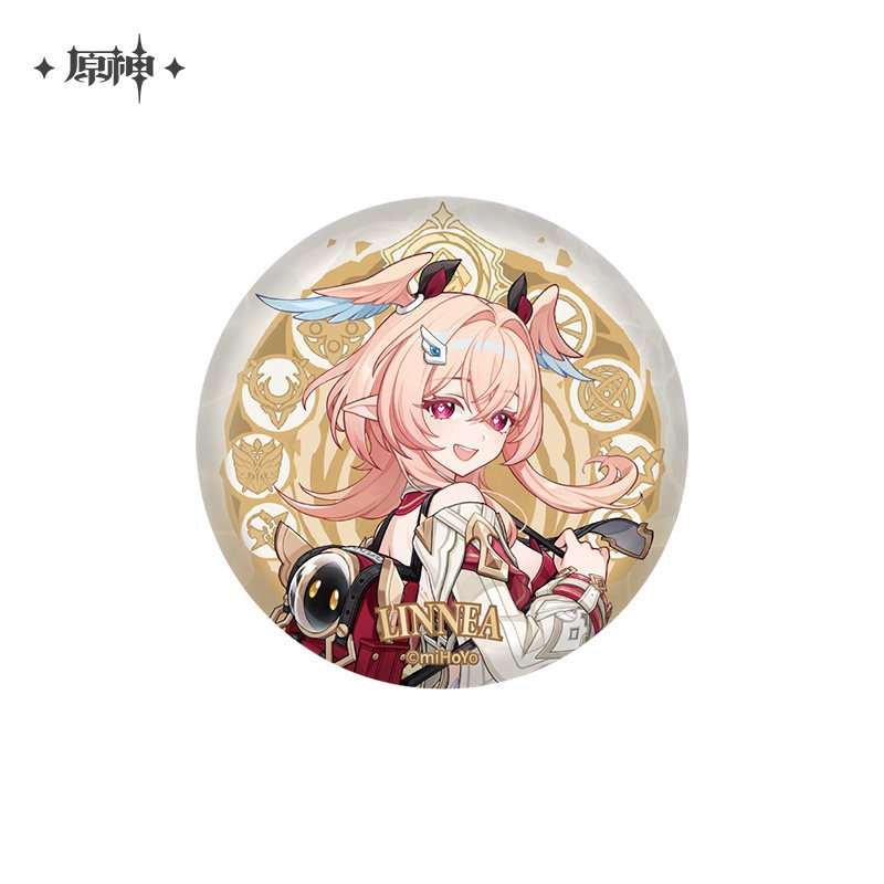 Preorder Genshin Impact Character XXL Pin Badge: Nod-Krai: Linnea