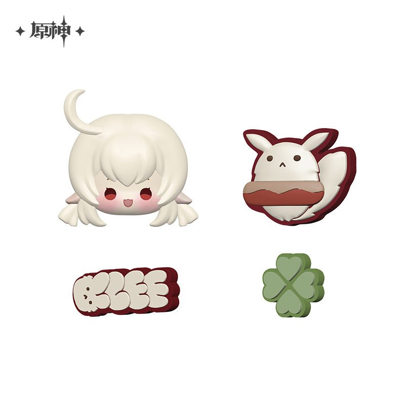 *Preorder* Genshin Impact Midsummer Party Series Perforated Clogs Charms Set