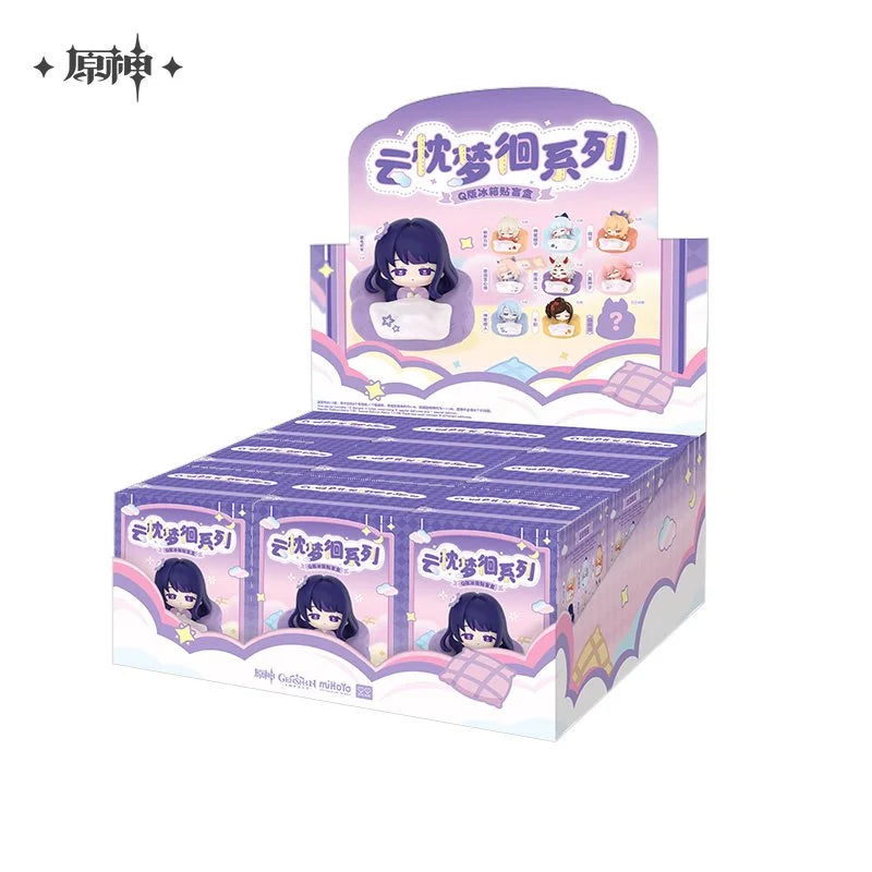 *Preorder* Genshin Impact Cloud Pillow Reverie Series Chibi Fridge Magnet Blind Box