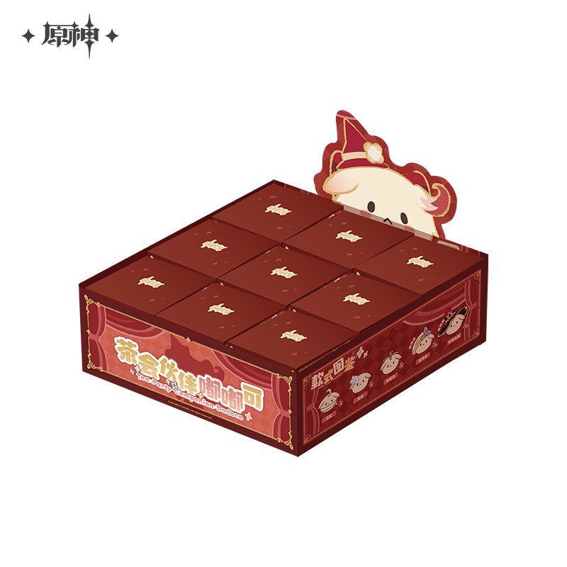 *Preorder* Genshin Impact Tea Party Companion Dodoco Series Plush Toy Hangable Blind Box