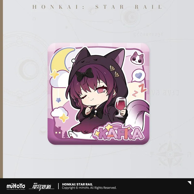 *Preorder* Honkai: Star Rail Girl's Dormitory Series Chibi Square Pin