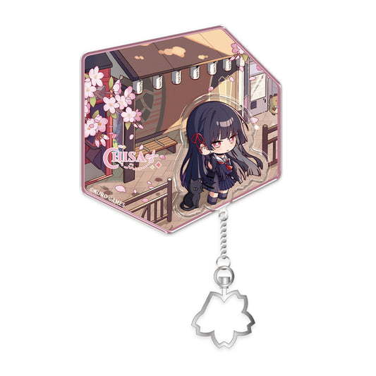 *Preorder* Wuthering Waves Resonator Theme Series – Chisa Theme Chibi Acrylic Fridge Magnet