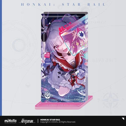 *Preorder* Honkai: Star Rail Light Cone Series Acrylic Quicksand Display Block Standee