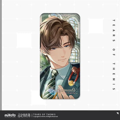 *Preorder* Tears of Themis Endearments At The Fingertips Series Rectangular Pin