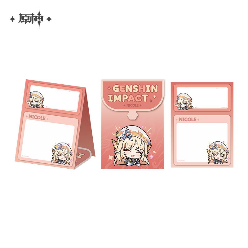 *Preorder* Genshin Impact Chibi Emoji Series Merchandise: Nicole