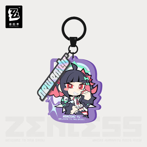 *Preorder* Zenless Zone Zero New Eridu Series Chibi Acrylic Keychain: Angels of Delusion: Nangong Yu