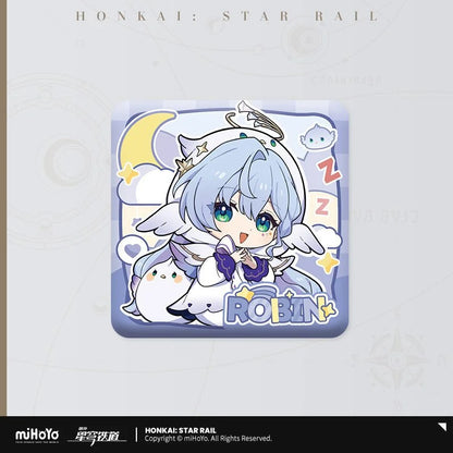*Preorder* Honkai: Star Rail Girl's Dormitory Series Chibi Square Pin