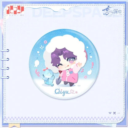 *Preorder* Love and Deepspace Winter Record Series Metal Pin