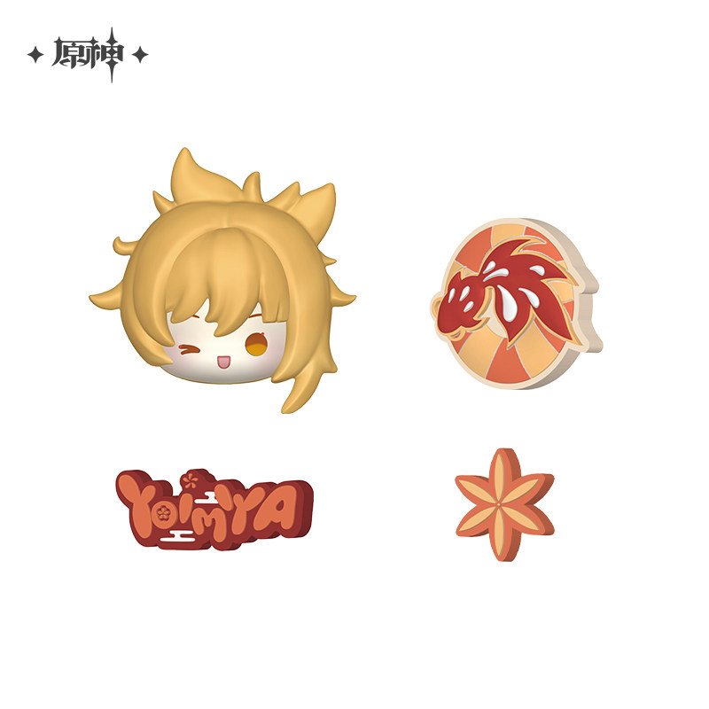 *Preorder* Genshin Impact Midsummer Party Series Perforated Clogs Charms Set