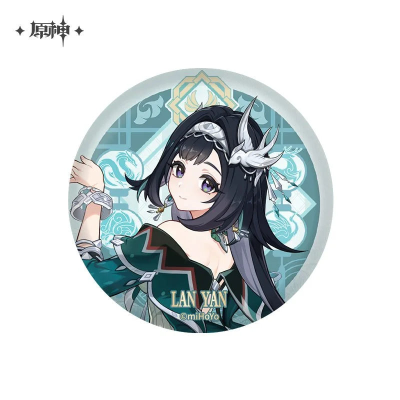 *Preorder* Genshin Impact Character XXL Pin Badge Vol 2.0: Liyue Part 3