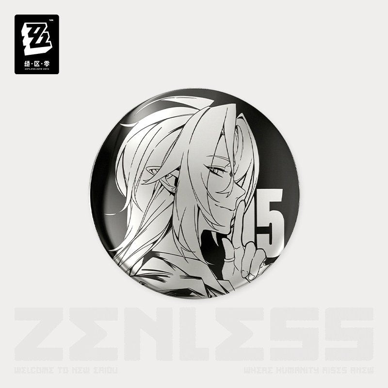 *Preorder* Zenless Zone Zero Time Tuner Series Mirror Enamel Pin Vol 2.0