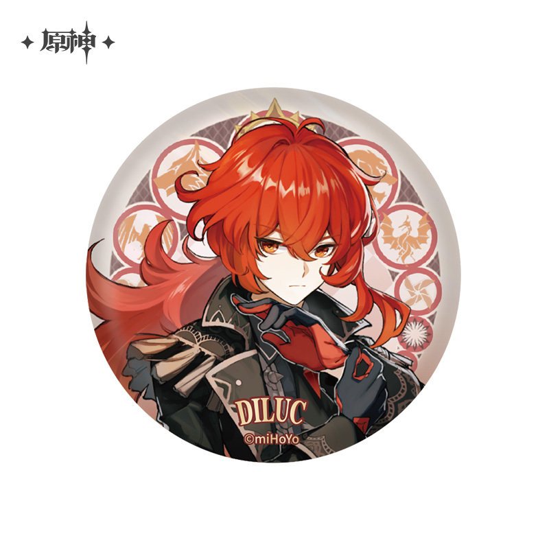 *Preorder* Genshin Impact Character XXL Pin Badge Vol 2.0: Mondstadt Part 3