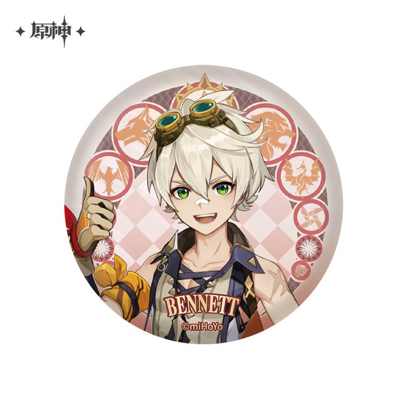 *Preorder* Genshin Impact Character XXL Pin Badge Vol 2.0: Mondstadt Part 3