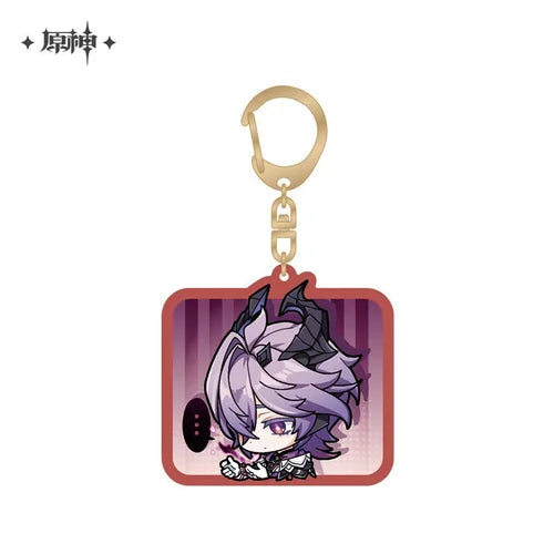*Preorder* Genshin Impact Chibi Emoji Series Acrylic Keychain: Mondstadt Durin