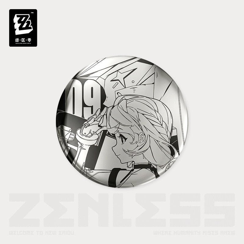 *Preorder* Zenless Zone Zero Time Tuner Series Mirror Enamel Pin Vol 2.0