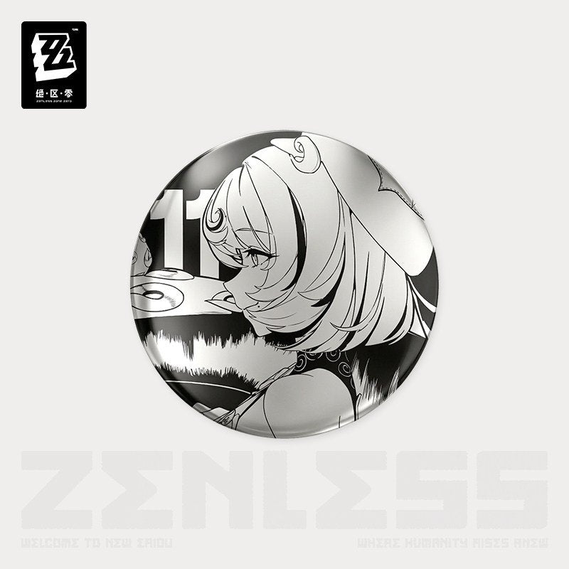 *Preorder* Zenless Zone Zero Time Tuner Series Mirror Enamel Pin Vol 2.0