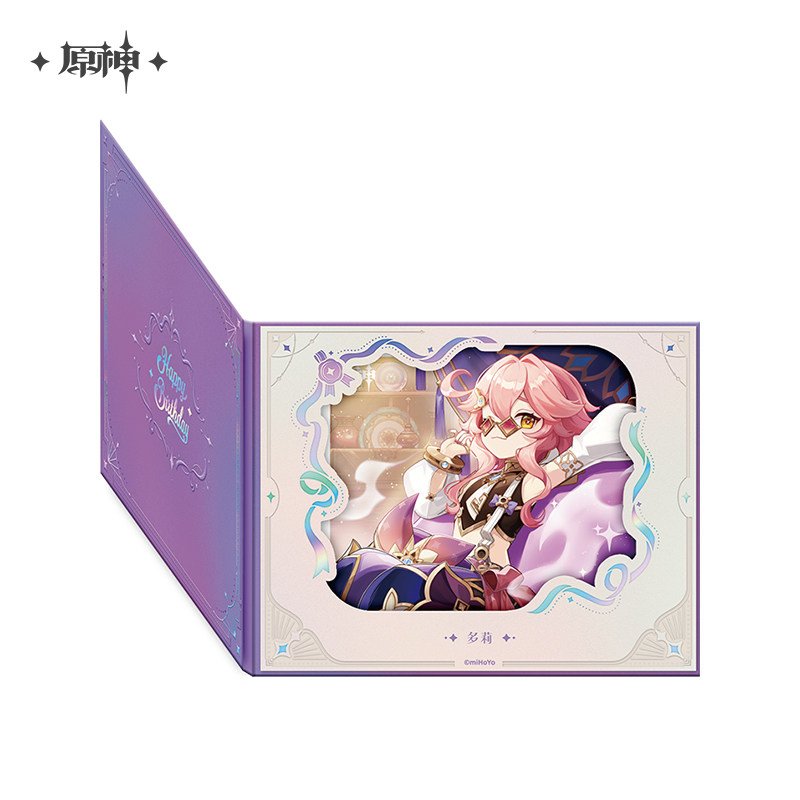 *Preorder* Genshin Impact Day of Destiny Series Character Shikishi Board: 2025 Ver. Vol 5.0