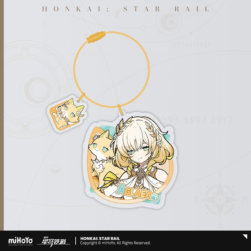 *Preorder* Honkai: Star Rail Little One and Cat Series Acrylic Keychain Vol 7.0