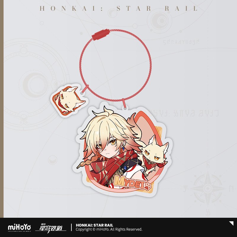 *Preorder* Honkai: Star Rail Little One and Cat Series Acrylic Keychain Vol 7.0