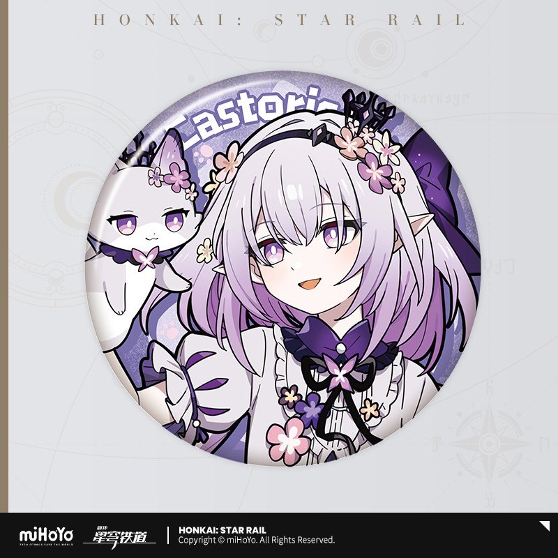 *Preorder* Honkai: Star Rail Little One and Cat Series Metal Pin Vol 7.0