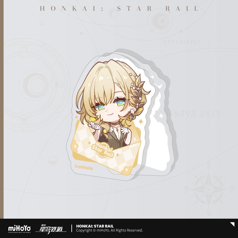 *Preorder* Honkai: Star Rail Nameless Honor Series Acrylic Clip Vol 4.0