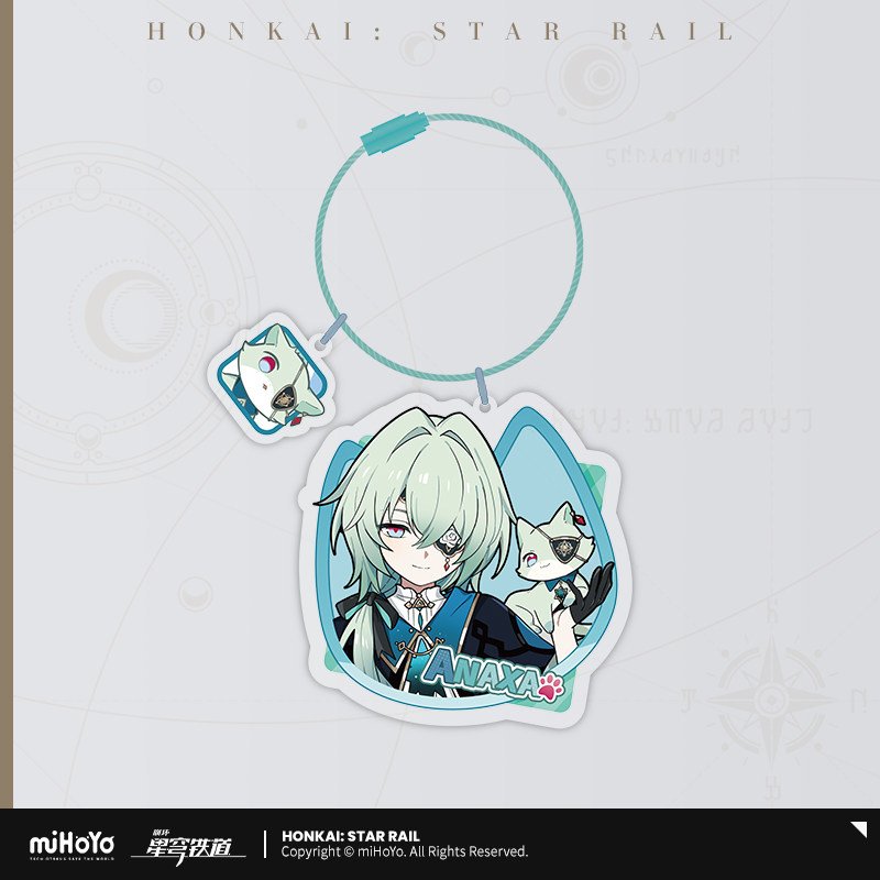 *Preorder* Honkai: Star Rail Little One and Cat Series Acrylic Keychain Vol 7.0