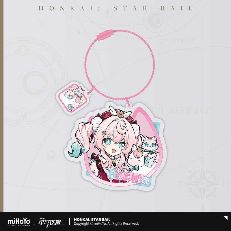 *Preorder* Honkai: Star Rail Little One and Cat Series Acrylic Keychain Vol 7.0