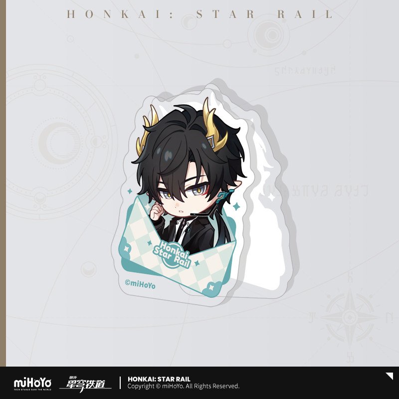 *Preorder* Honkai: Star Rail Nameless Honor Series Acrylic Clip Vol 4.0