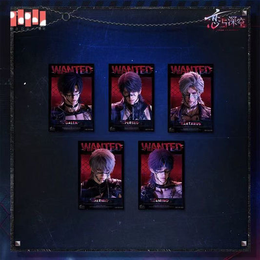 *Preorder* Love and Deepspace Tomorrow No Escape Series Wanted Poster
