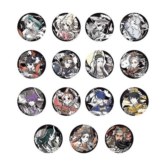 FEI REN ZAI-The Sacred Guardian-Badge Blind Box-Round （1/15）