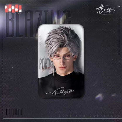 *Preorder* Love and Deepspace Burning Frame Series Square Tinplate Badge