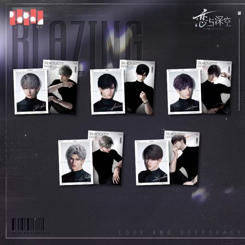 *Preorder*Love and Deepspace Burning Frame Series Temperature-Sensitive Tearable Photo Card Set