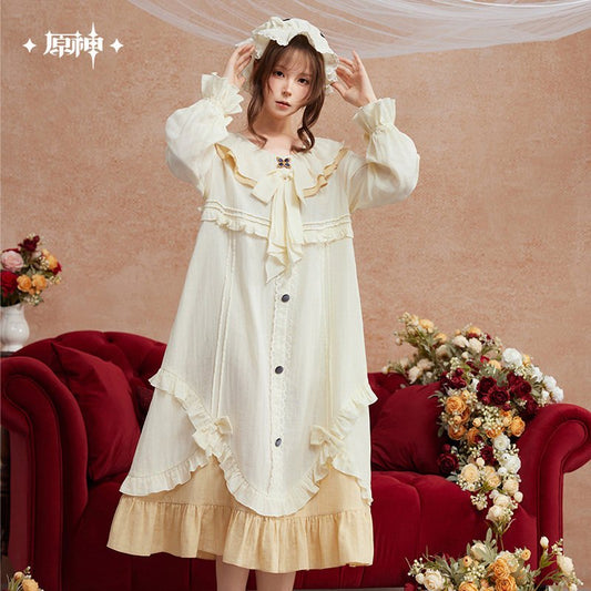 *Preorder* Genshin Impact Sandrone Theme Night Skirt (Include Nightcap)