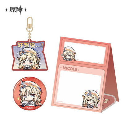 *Preorder* Genshin Impact Chibi Emoji Series Merchandise: Nicole