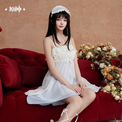 Preorder Genshin Impact Columbina Theme Nightgown (Including Eyemask)