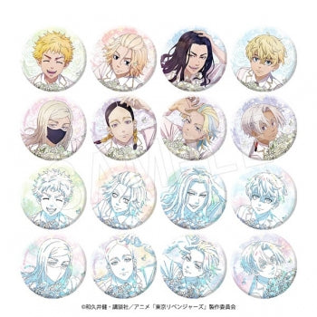 Tokyo Revengers Holographic Metal Badge - Bouquet Ver. (Type A) (Blind Item)